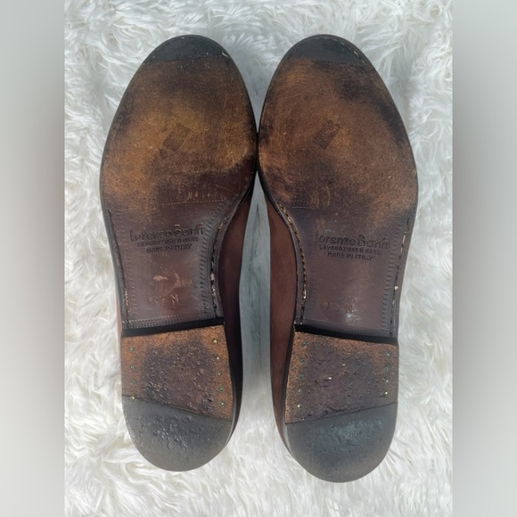 Lorenzo Banfi | Vintage Made in Italy Women’s Leather Slip On Loafers - Picture 7 of 8